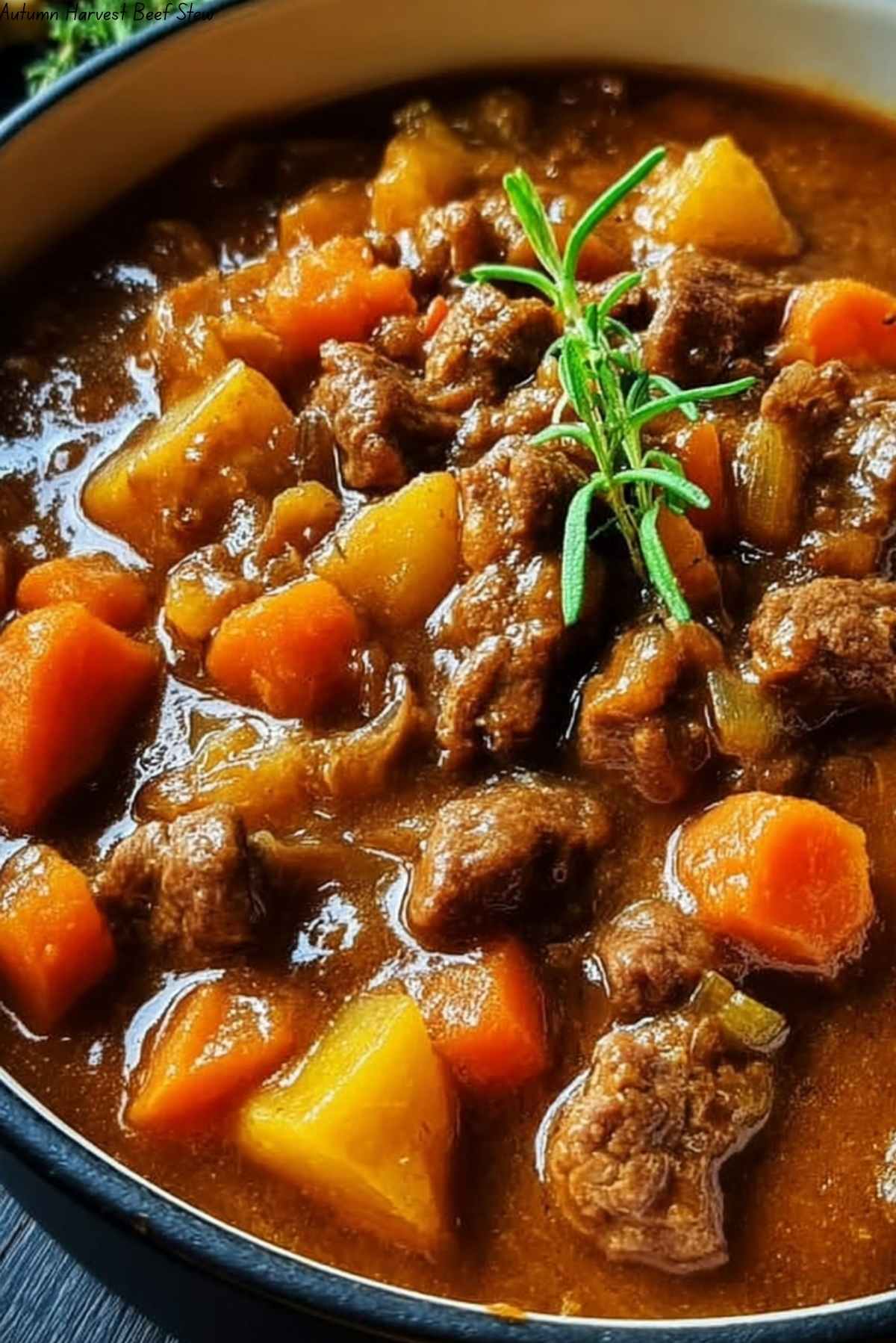 Autumn Harvest Beef Stew
