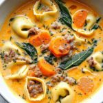 Creamy Sausage Tortellini Soup 5 Creamy Sausage Tortellini Soup
