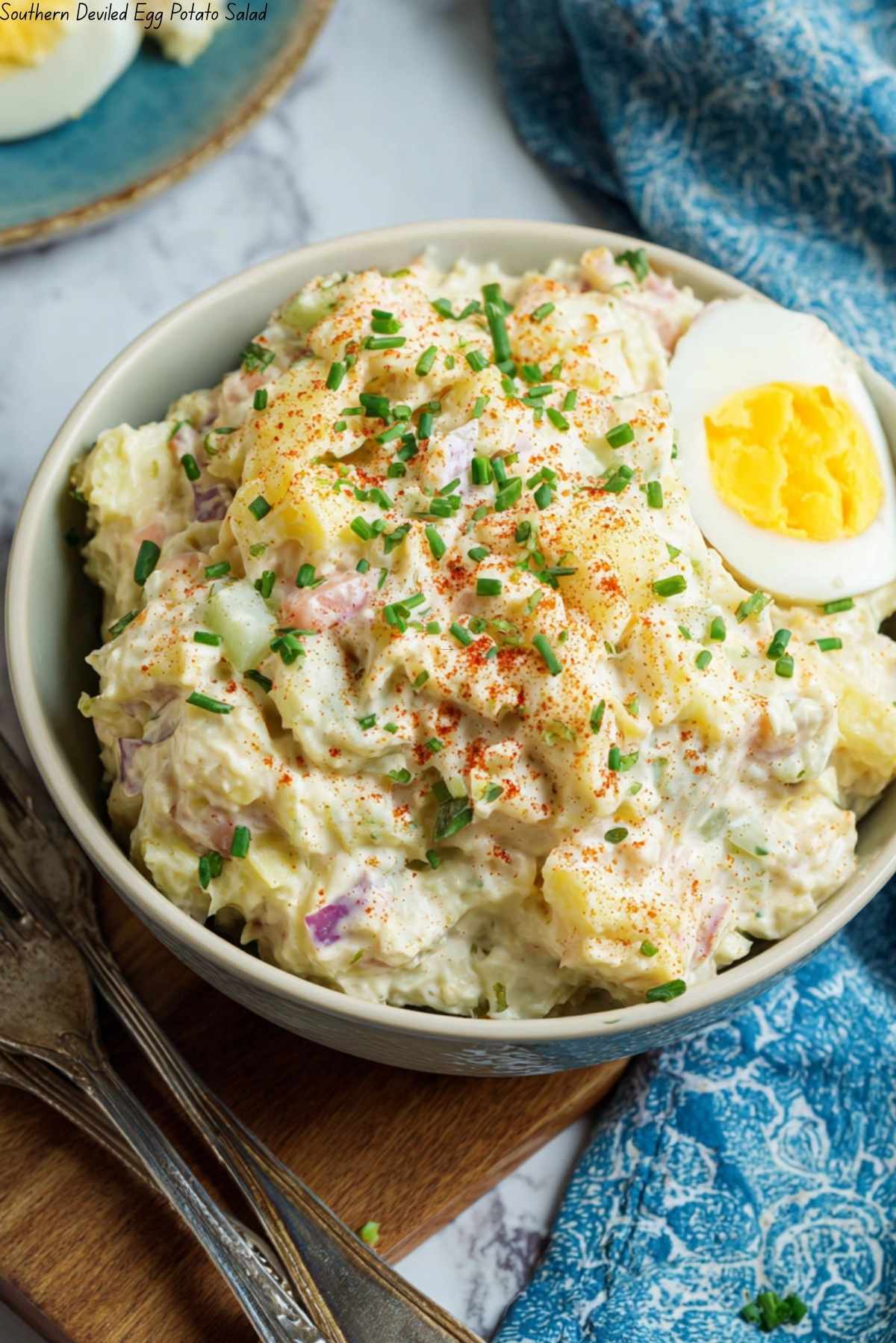 Southern Deviled Egg Potato Salad