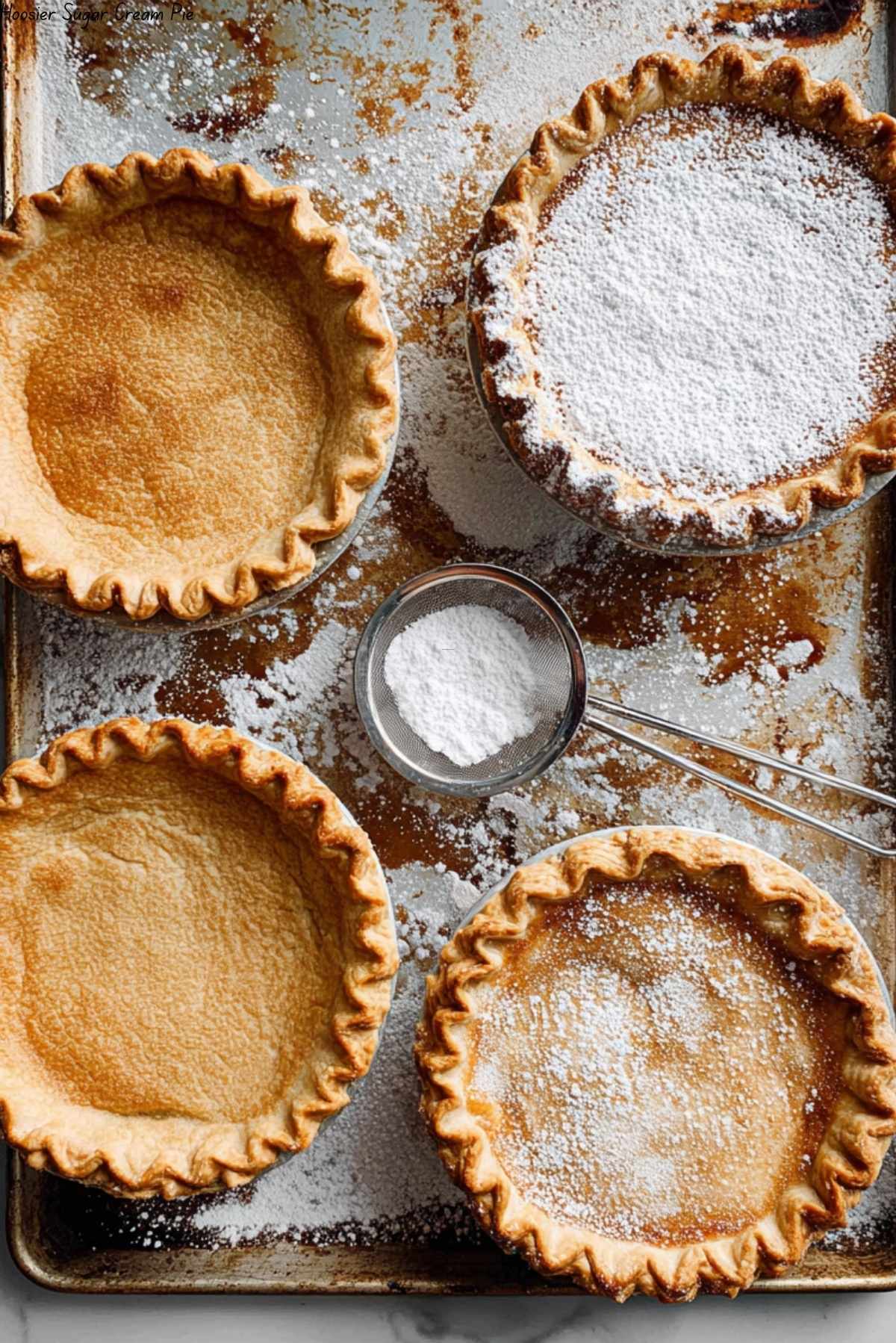 Hoosier Sugar Cream Pie
