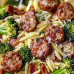 Chicken Sausage Broccoli Orzo