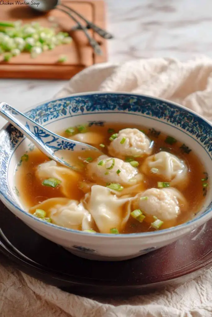 Chicken Wonton Soup