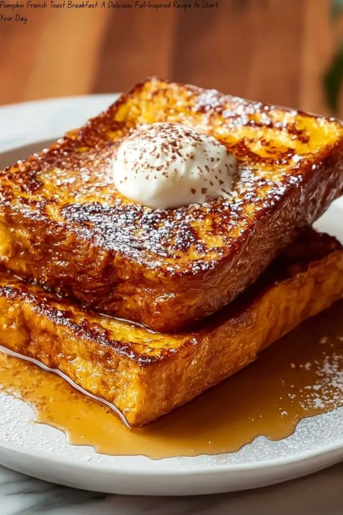 Pumpkin French Toast Breakfast: A Delicious Fall-Inspired Recipe to Start Your Day