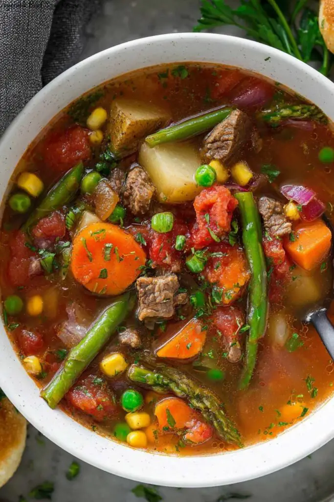 Vegetable Beef Soup Recipe