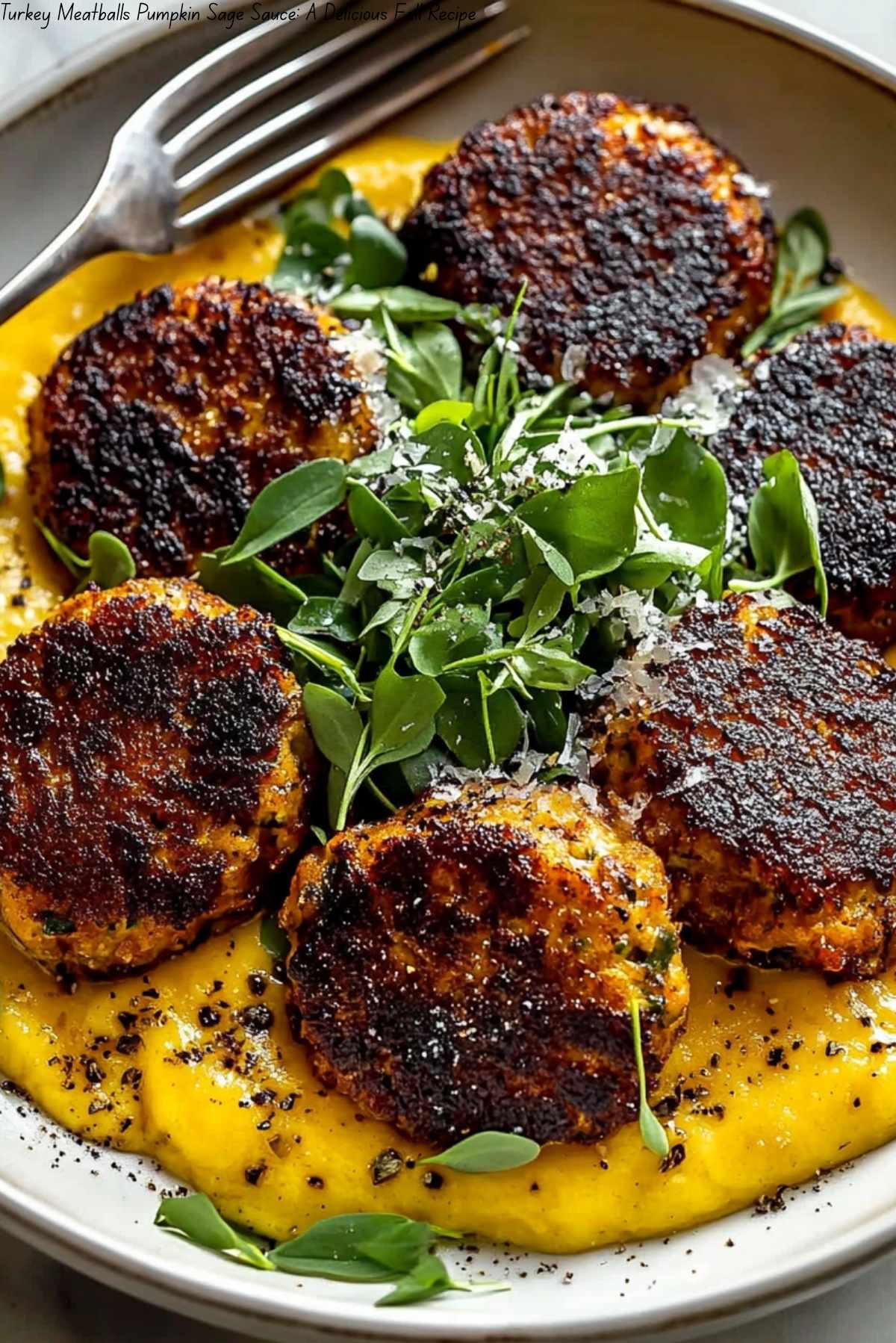 Turkey Meatballs Pumpkin Sage Sauce: A Delicious Fall Recipe