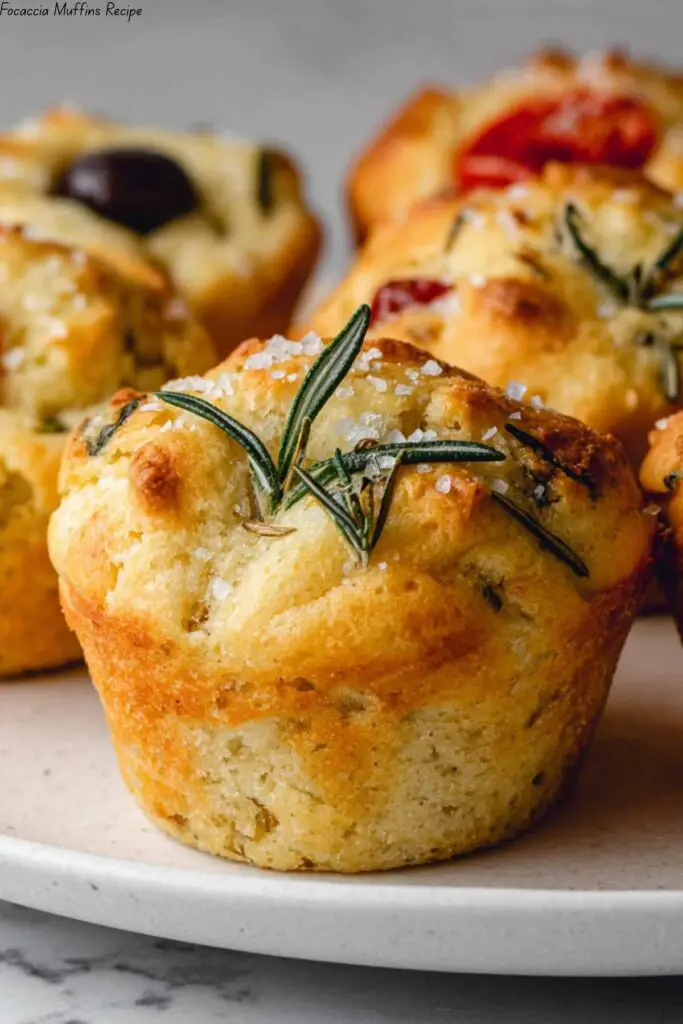 Focaccia Muffins Recipe
