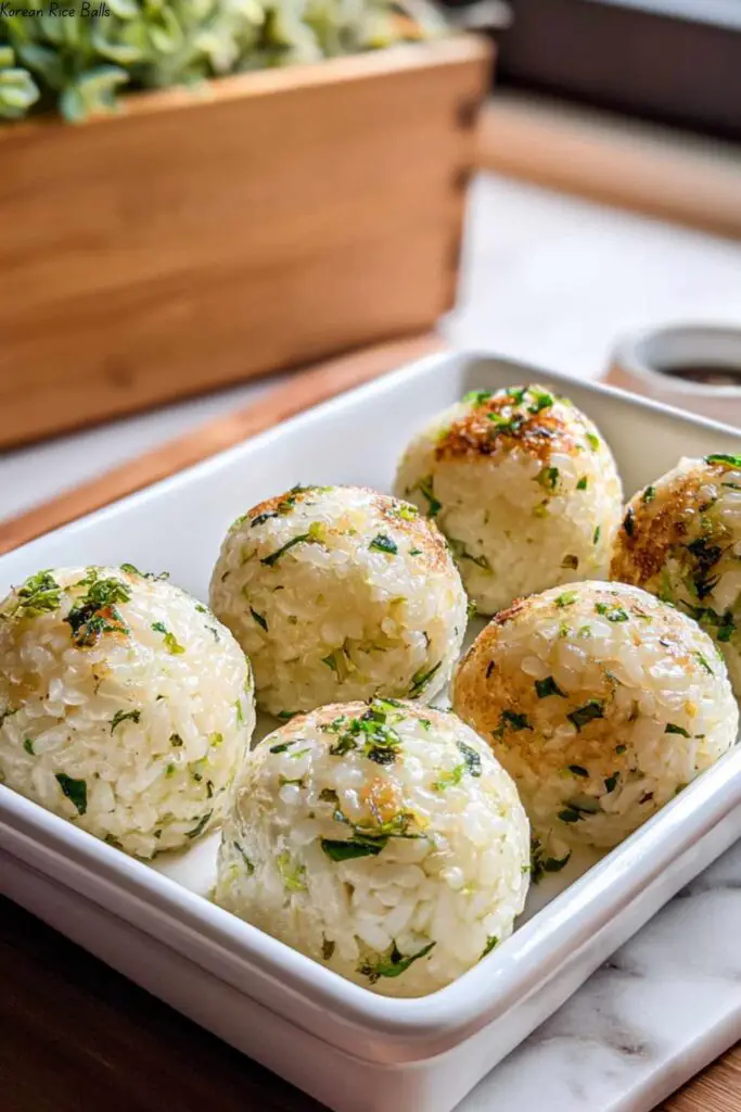 Korean Rice Balls
