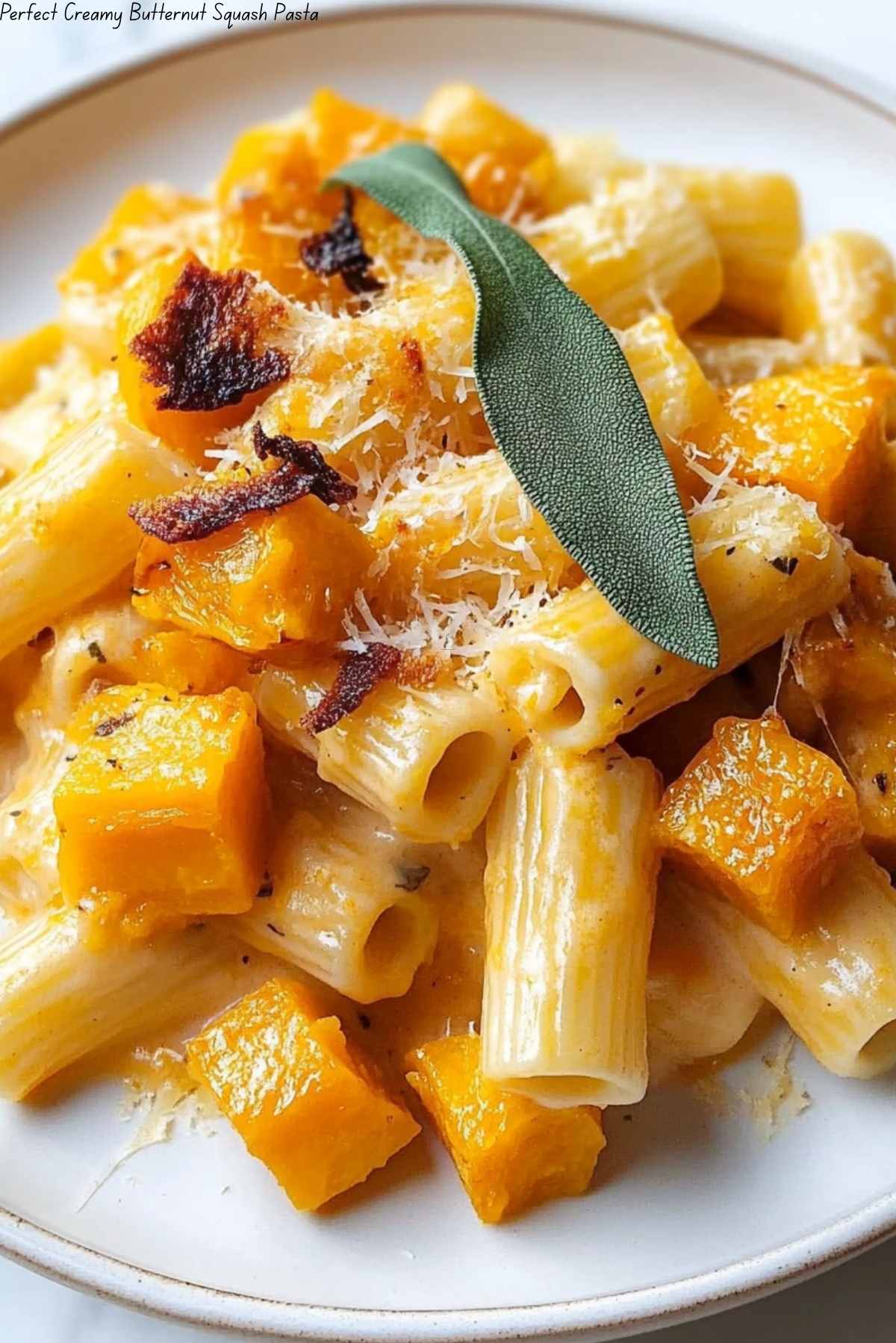 Perfect Creamy Butternut Squash Pasta