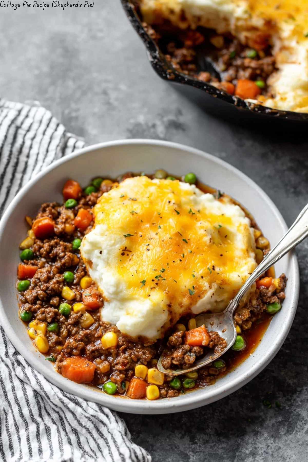 Cottage Pie Recipe (Shepherd's Pie)