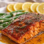 Baked Honey Mustard Salmon Recipe