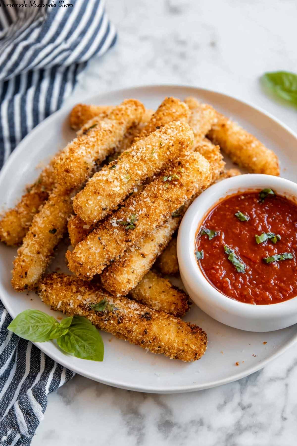 Homemade Mozzarella Sticks 3 Homemade Mozzarella Sticks