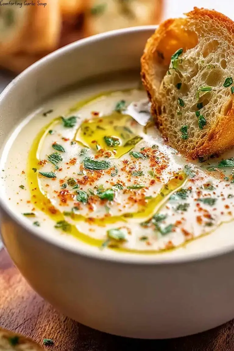 Comforting Garlic Soup