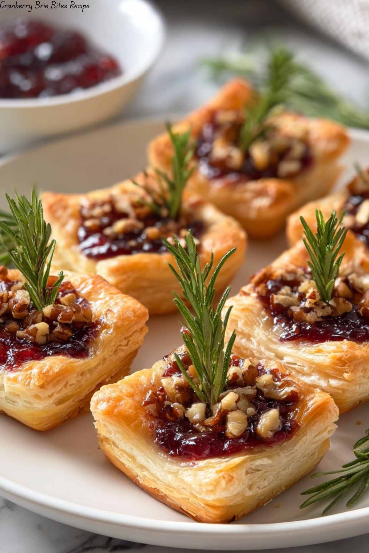 Cranberry Brie Bites Recipe