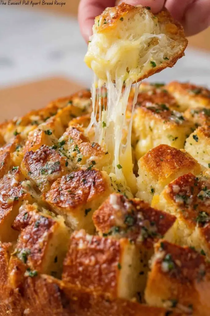 The Easiest Pull Apart Bread Recipe