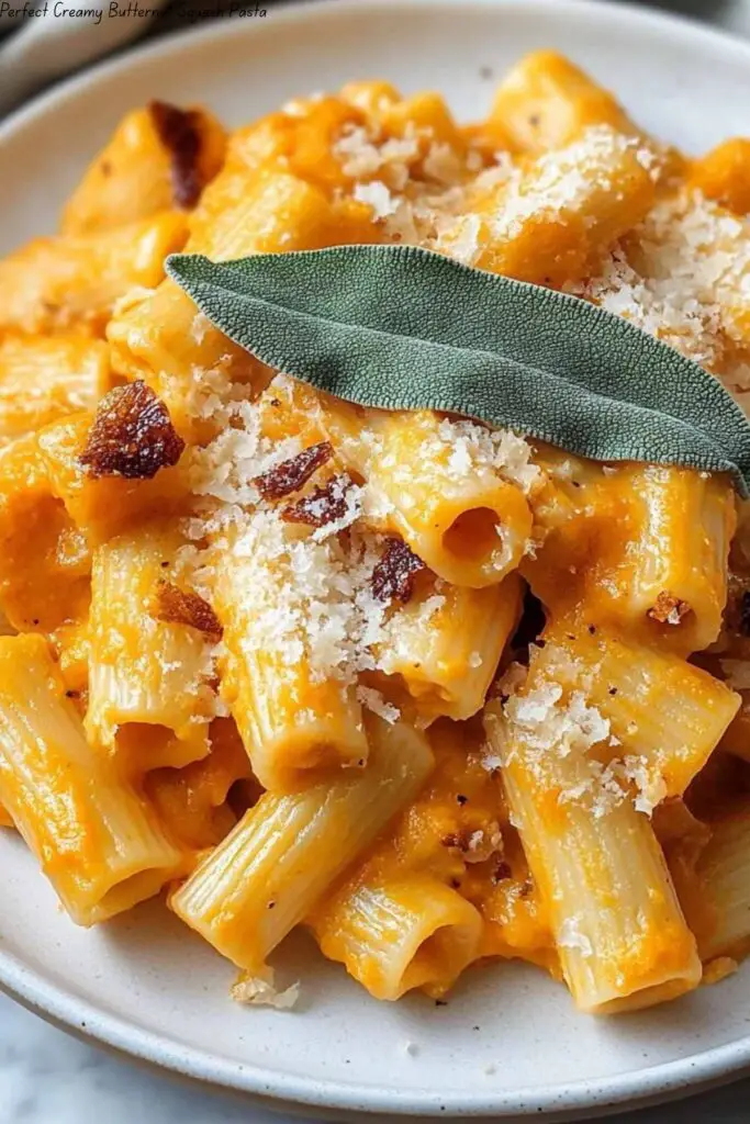 Perfect Creamy Butternut Squash Pasta