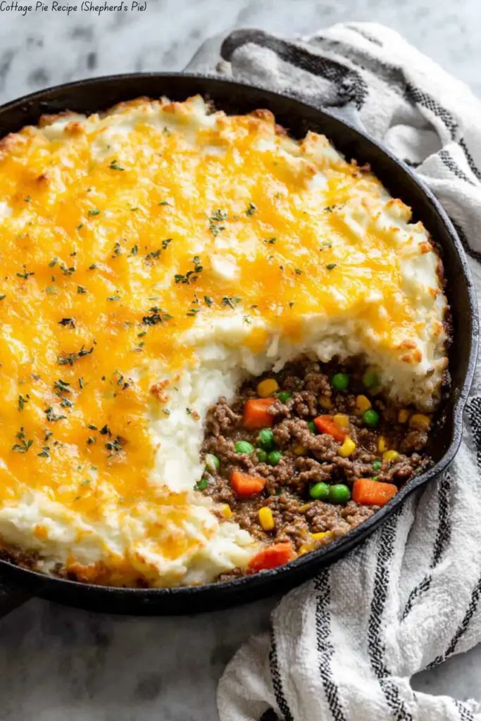 Cottage Pie Recipe (Shepherd's Pie) 4 Cottage Pie Recipe (Shepherd's Pie)