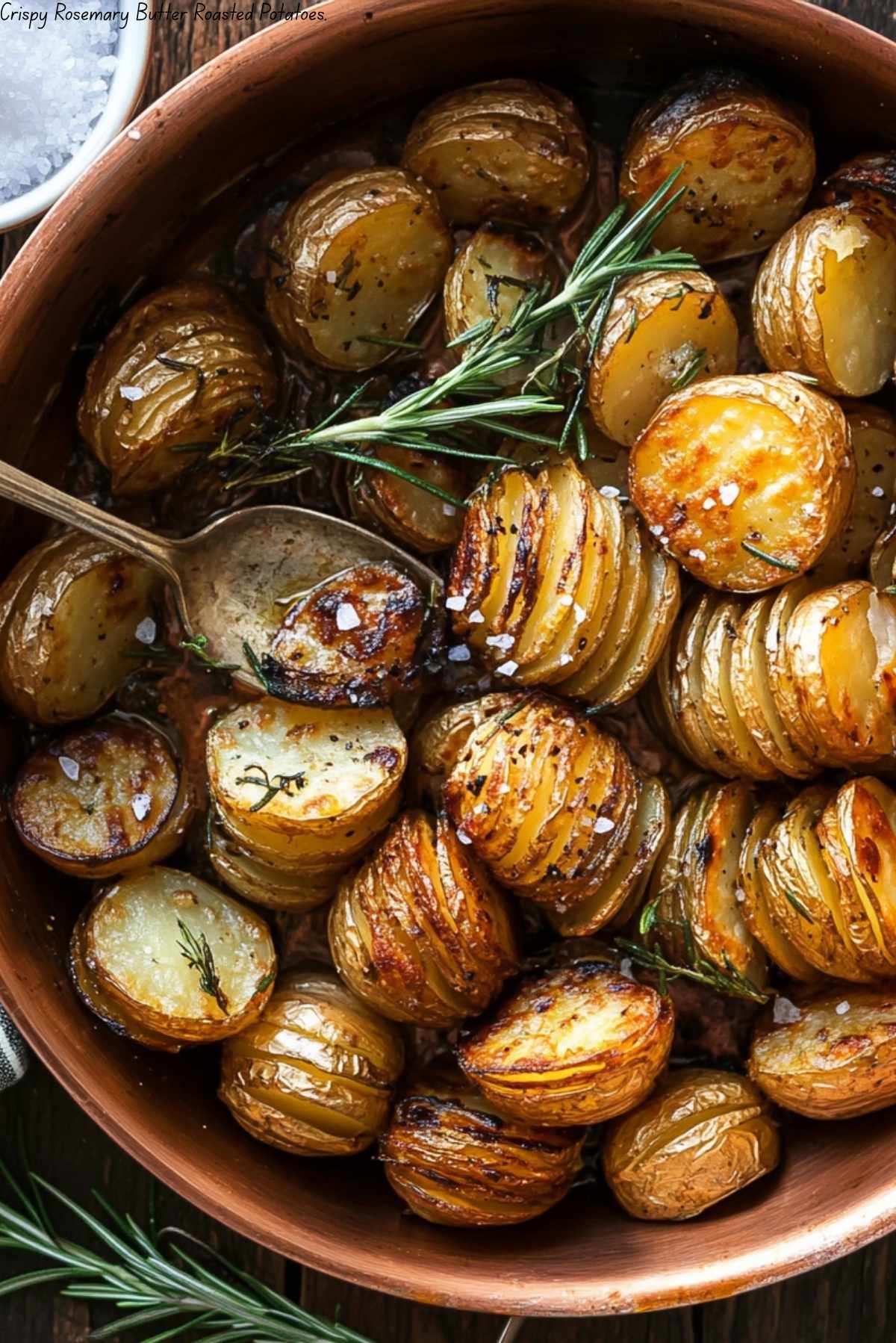 Crispy Rosemary Butter Roasted Potatoes