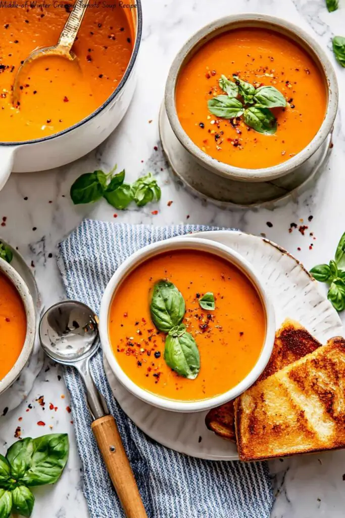 Middle-of-Winter Creamy Tomato Soup Recipe 4 Middle-of-Winter Creamy Tomato Soup Recipe