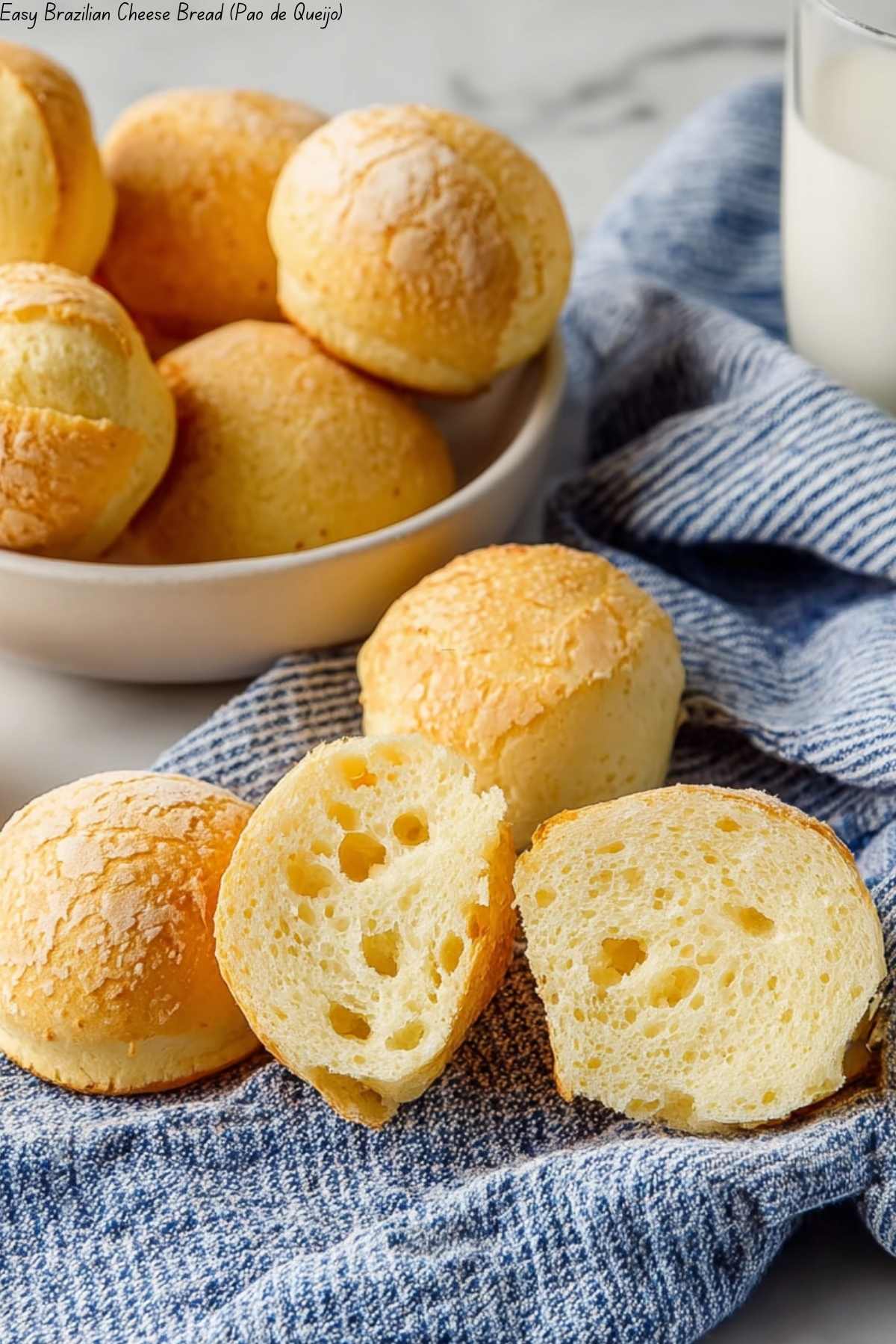 Easy Brazilian Cheese Bread (Pão de Queijo)