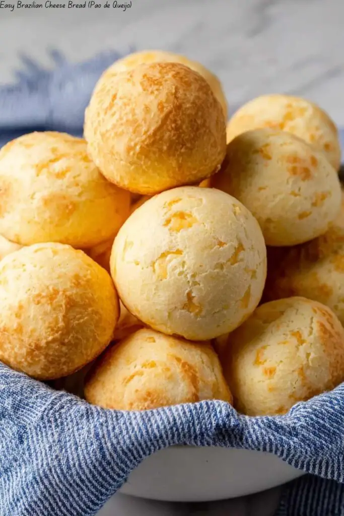 Easy Brazilian Cheese Bread (Pão de Queijo)