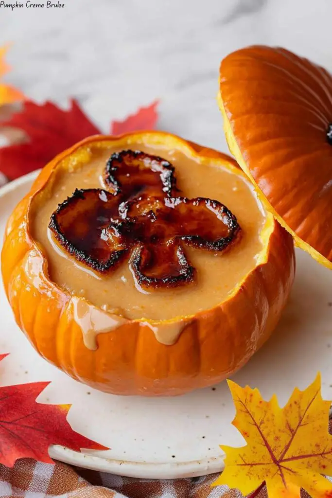 Pumpkin Crème Brûlée