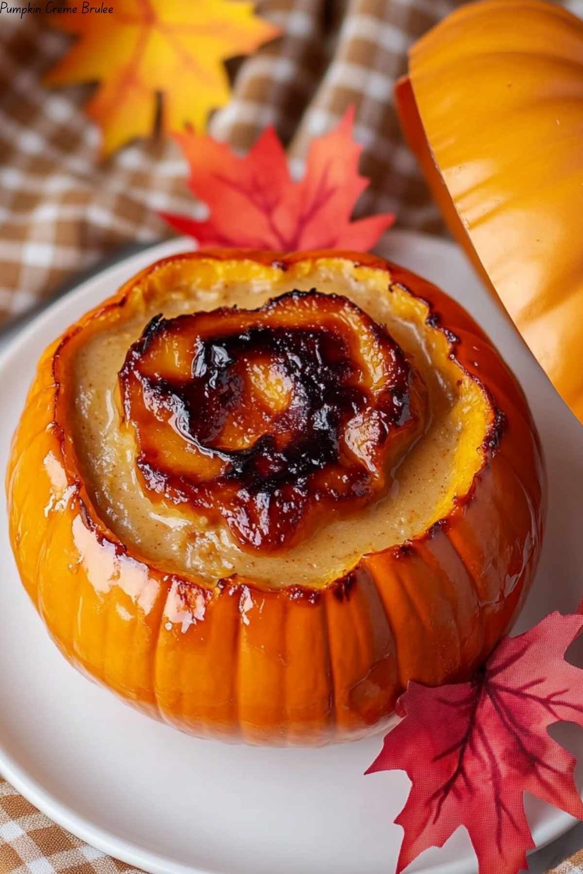 Pumpkin Crème Brûlée