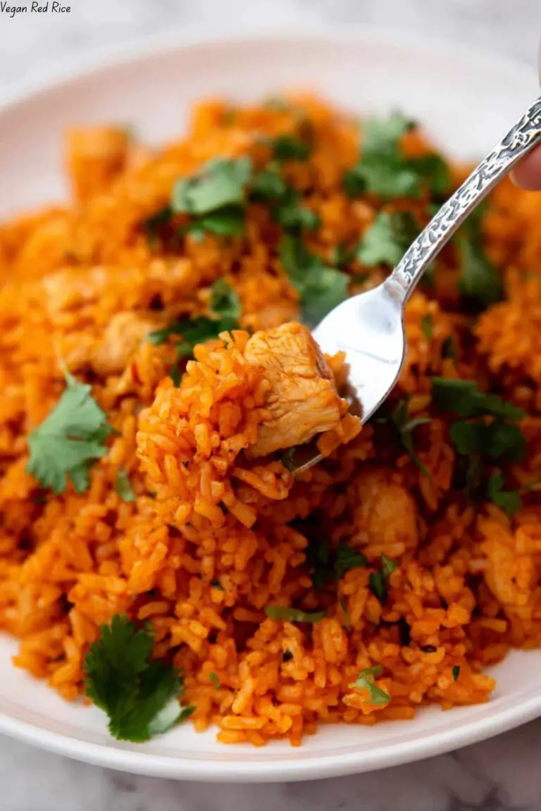 Vegan Red Rice