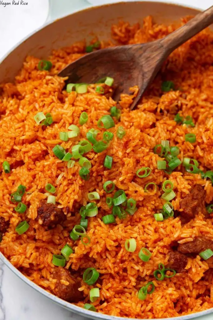 Vegan Red Rice