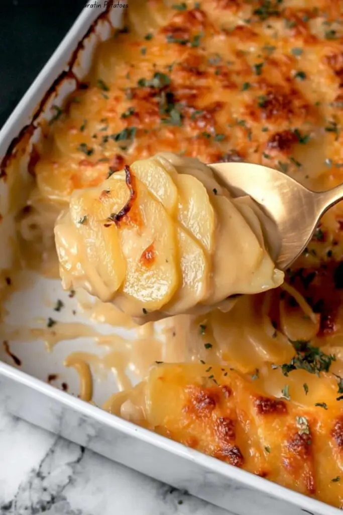 Dad’s Creamy & Cheesy Au Gratin Potatoes 4 Dad’s Creamy & Cheesy Au Gratin Potatoes