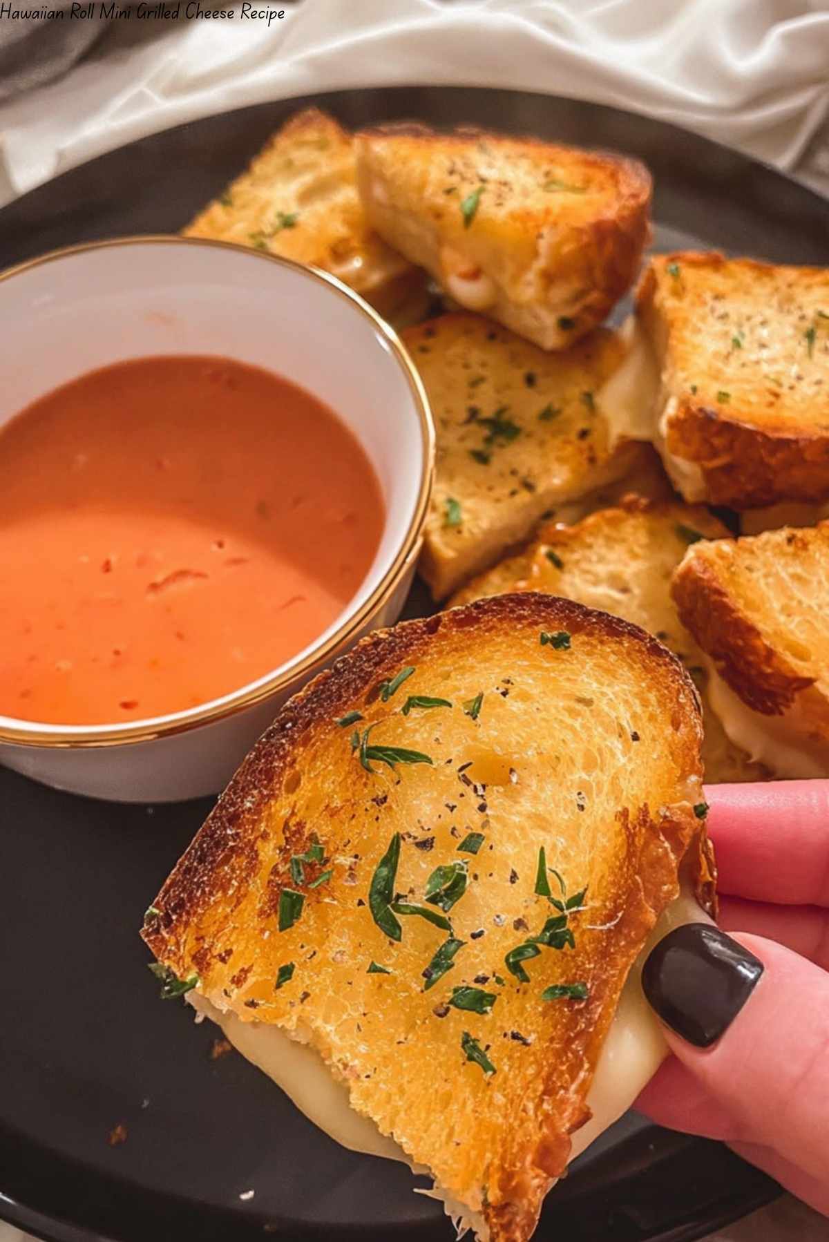 Hawaiian Roll Mini Grilled Cheese Recipe