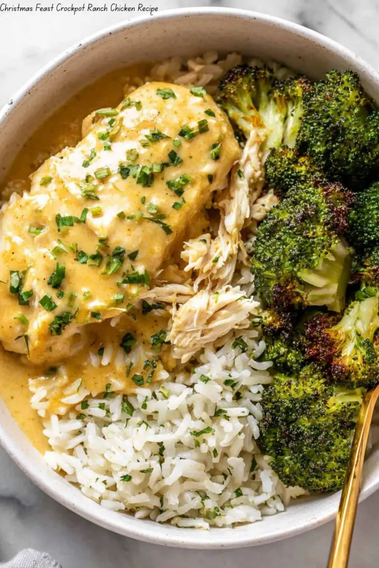 Christmas Feast Crockpot Ranch Chicken Recipe