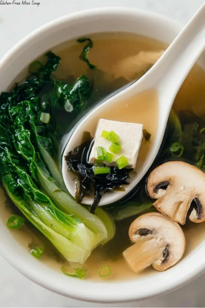 Gluten-Free Miso Soup 4 Gluten-Free Miso Soup