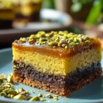 Pistachio Kunafa Brownies: A Decadent Fusion Dessert