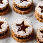 Christmas Chocolate Gingerbread Sandwich Cookies