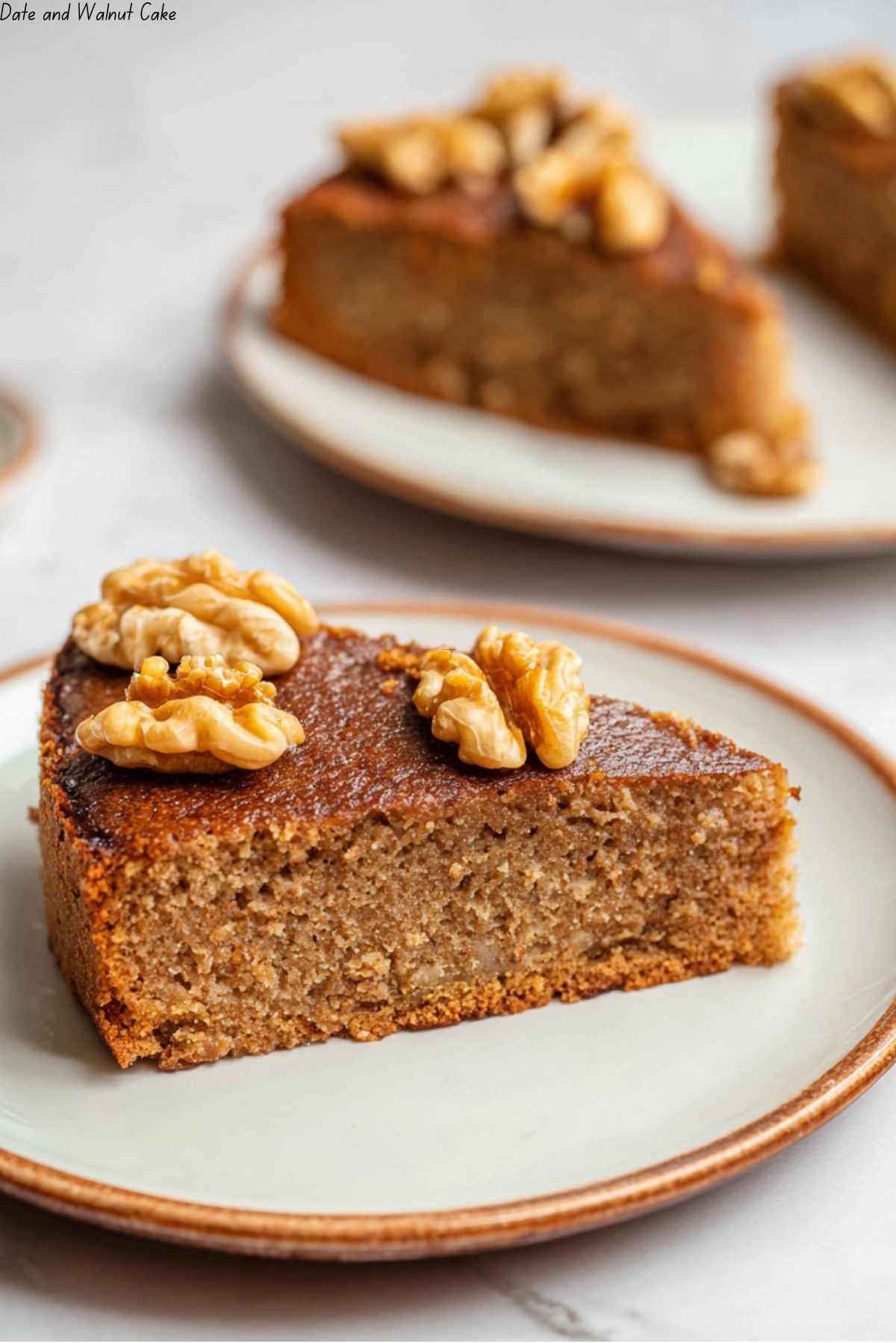 Date and Walnut Cake