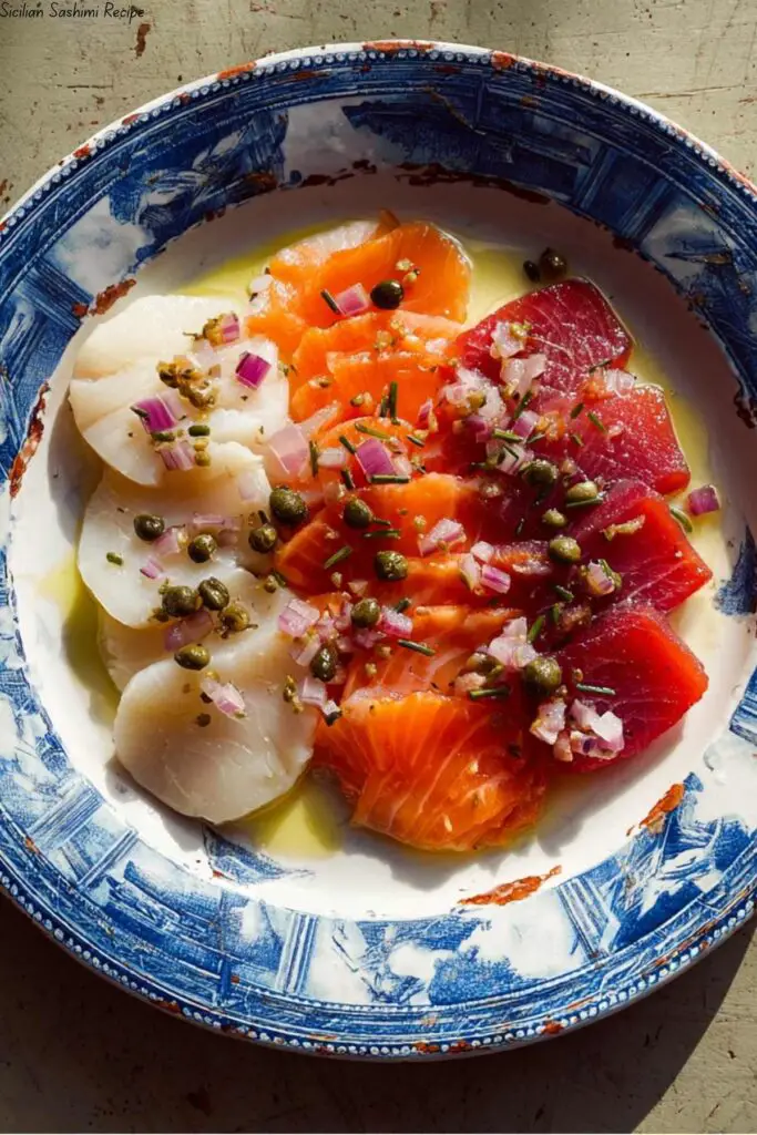 Sicilian Sashimi Recipe 4 Sicilian Sashimi Recipe