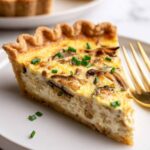 Cozy Christmas Caramelized Onion Quiche