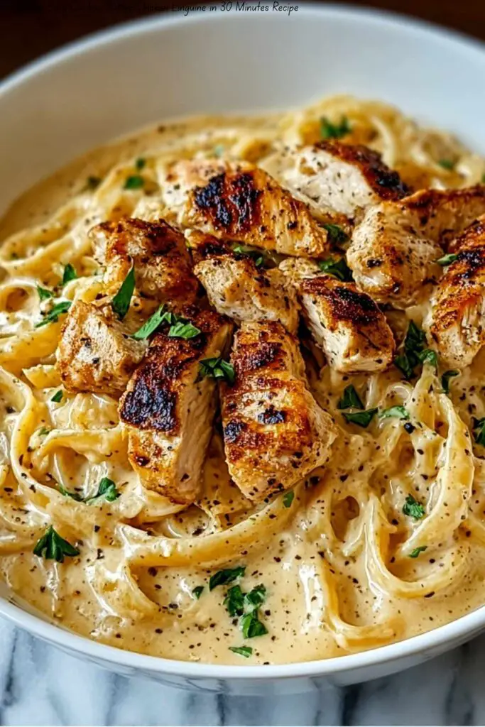 Irresistibly Easy Cowboy Butter Chicken Linguine in 30 Minutes