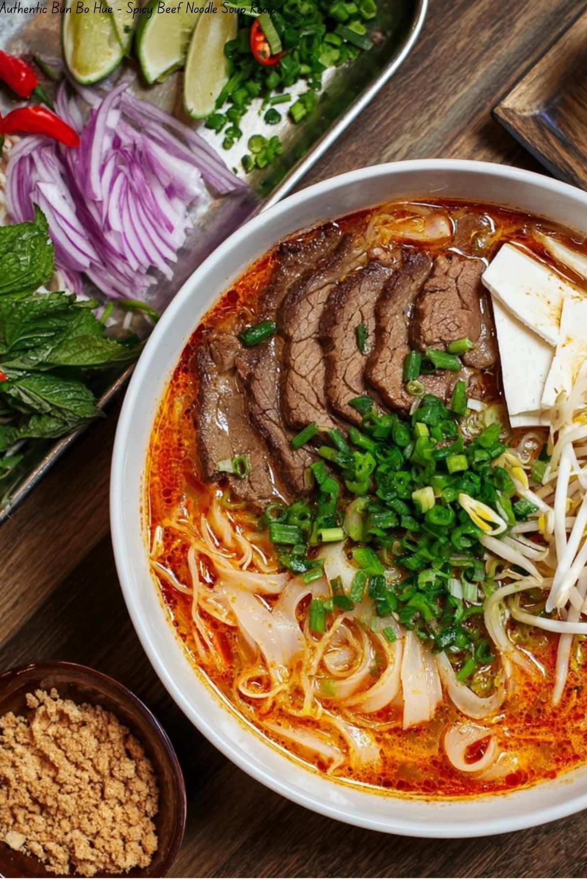 Authentic Bun Bo Hue - Spicy Beef Noodle Soup