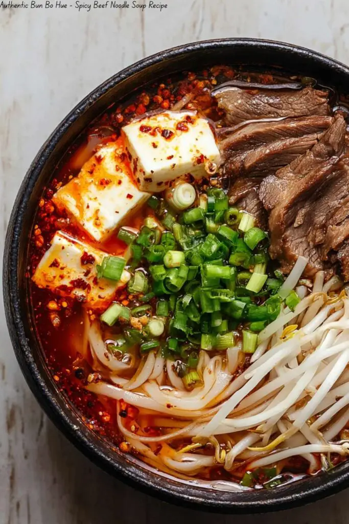 Authentic Bun Bo Hue - Spicy Beef Noodle Soup