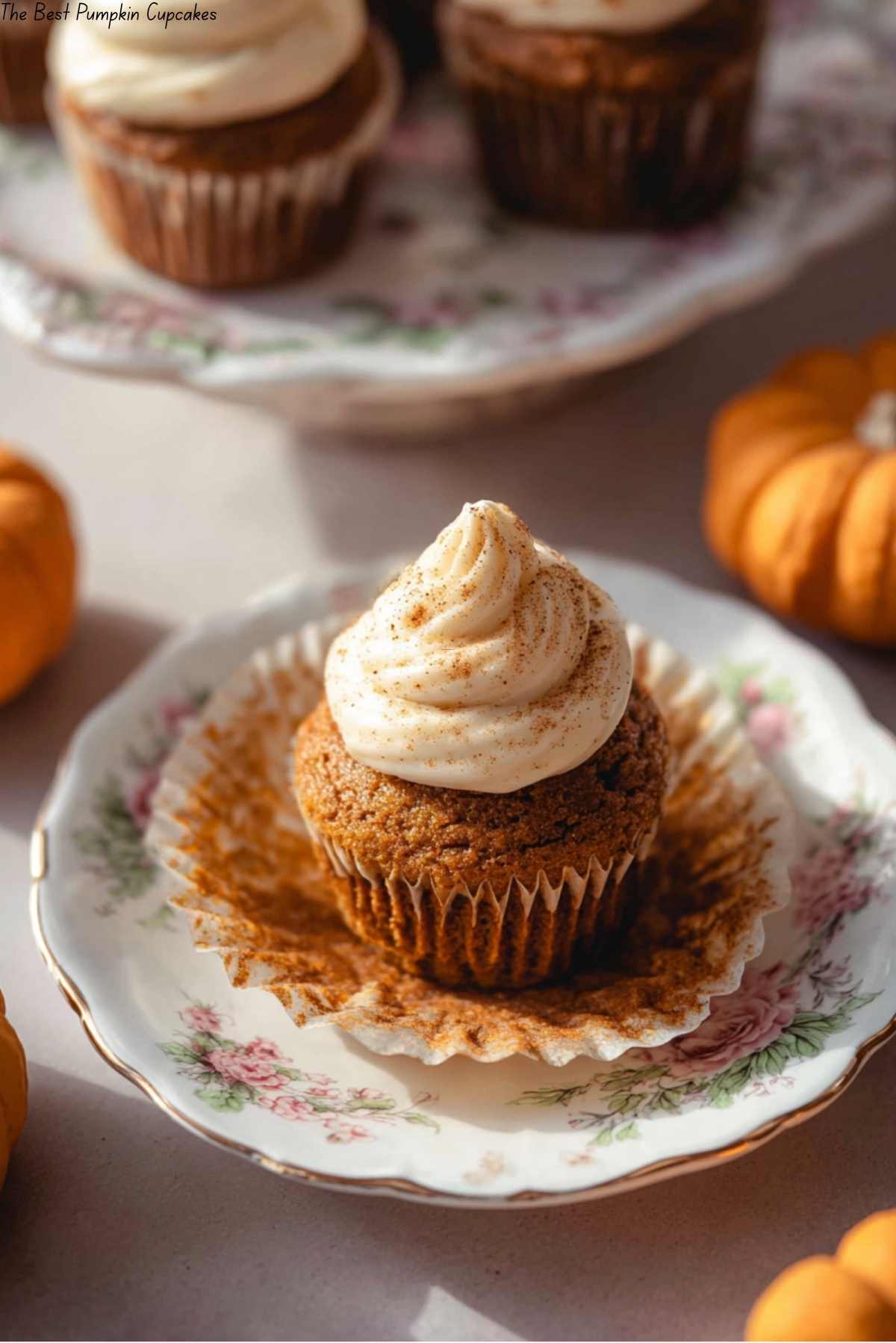 The Best Pumpkin Cupcakes