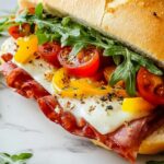 Baked Italian Grinder Sandwiches