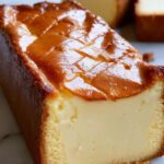 Burnt Basque Cheesecake in a Loaf Pan