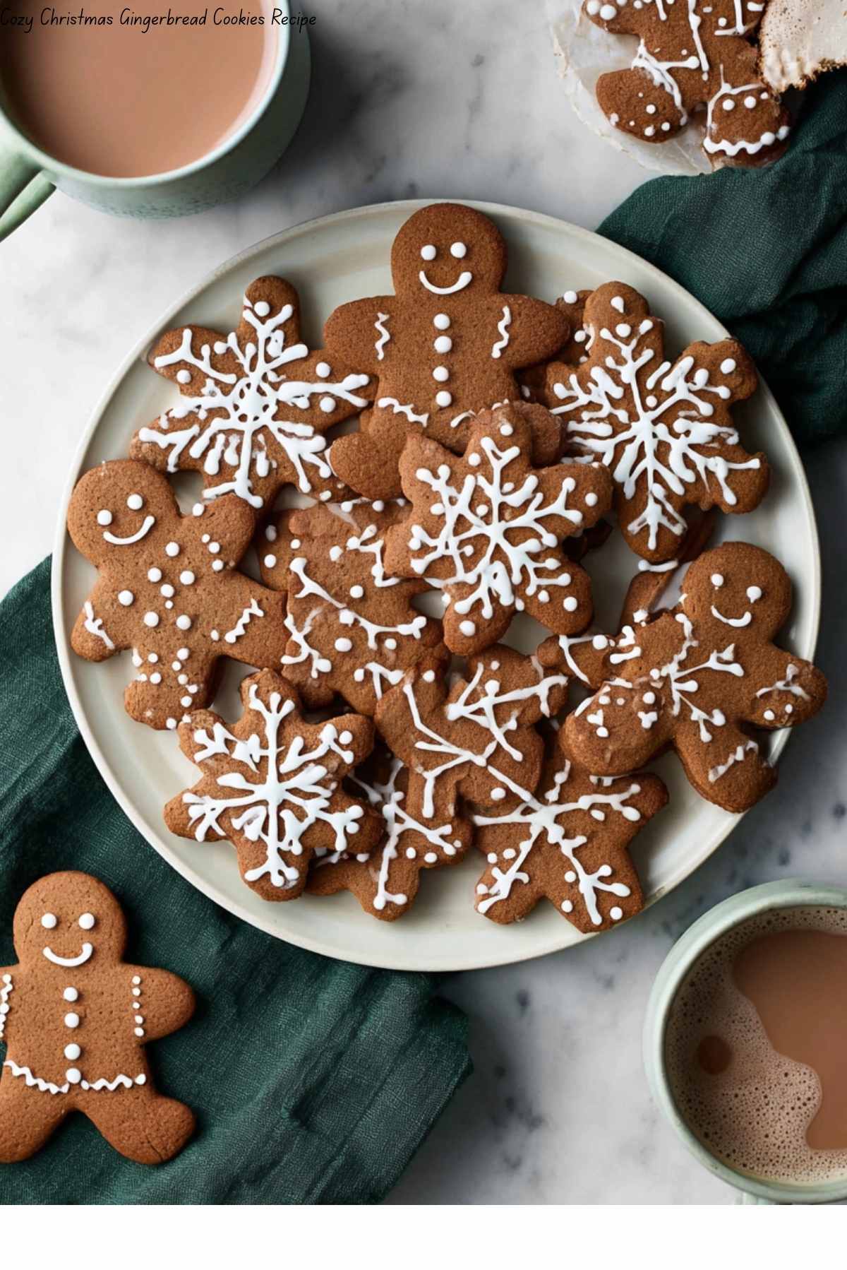 Cozy Christmas Gingerbread Cookies