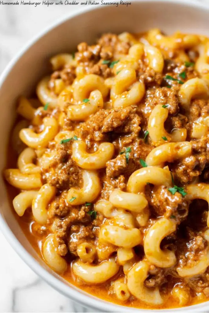 Homemade Hamburger Helper 4 Homemade Hamburger Helper