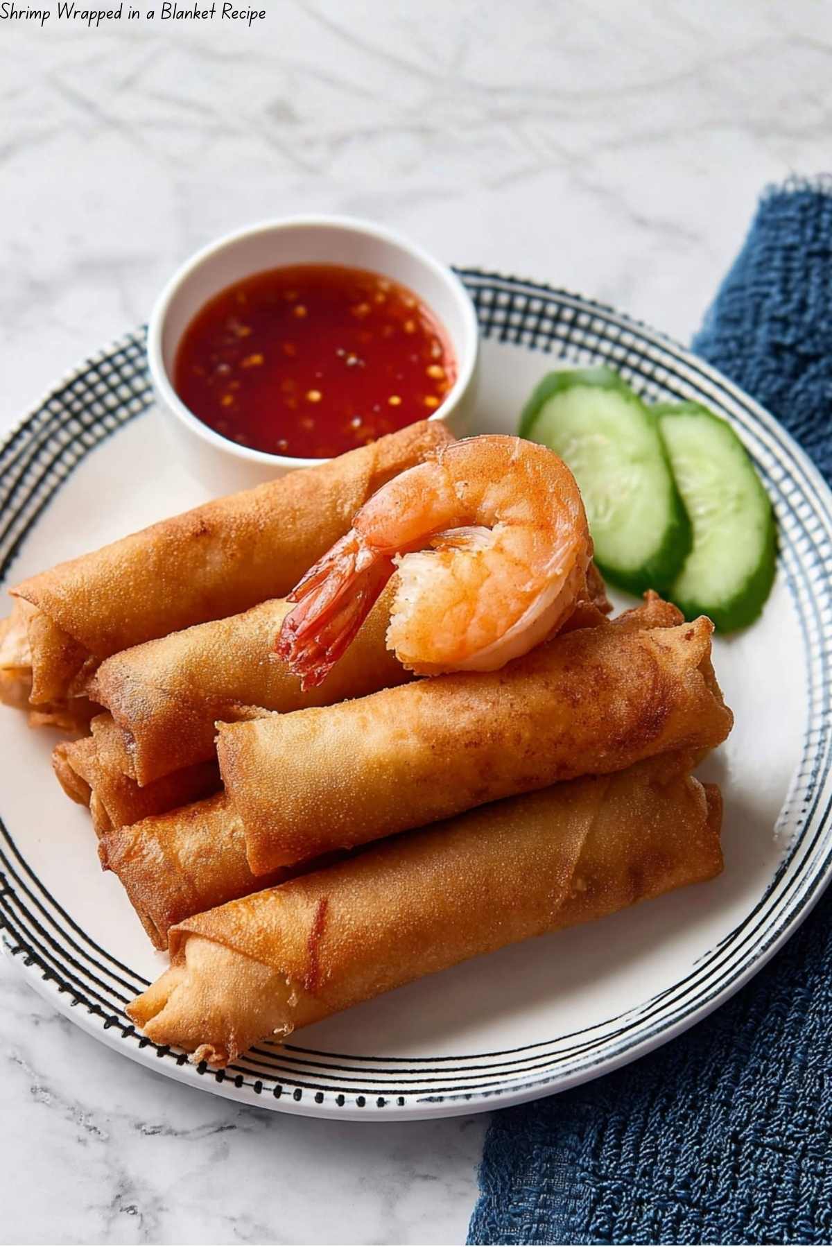 Shrimp Wrapped in a Blanket