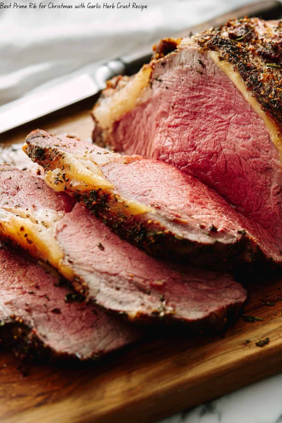 Best Prime Rib For Christmas (Garlic Herb Crust)