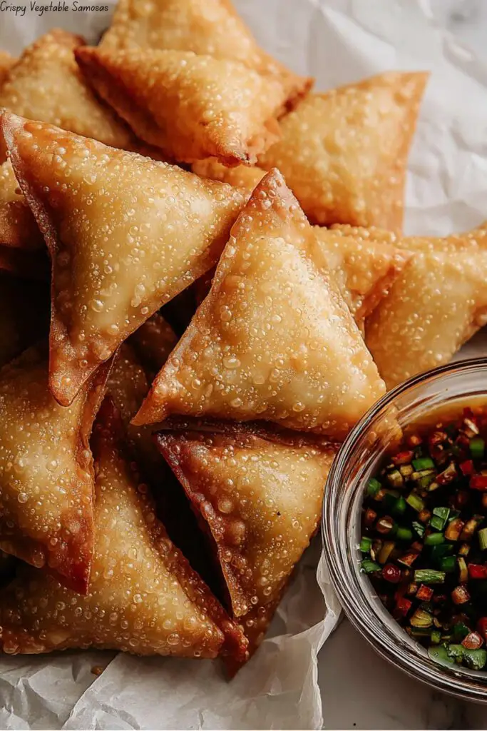 Crispy Vegetable Samosas