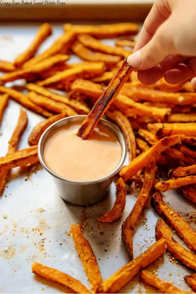 Crispy Oven Baked Sweet Potato Fries 4 Crispy Oven Baked Sweet Potato Fries