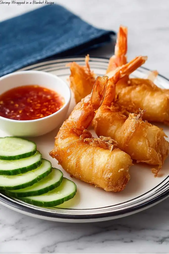 Shrimp Wrapped in a Blanket